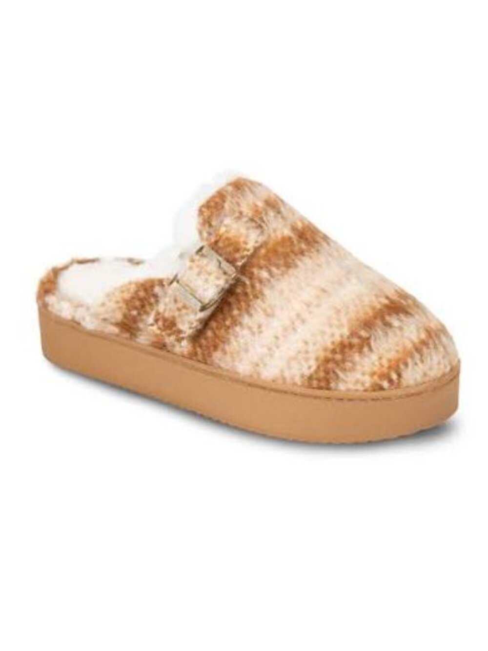 Jessica Simpson Plaid Clog Slippers